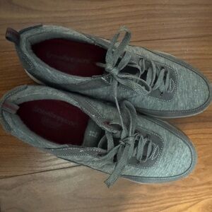 Gray Casual Sneakers